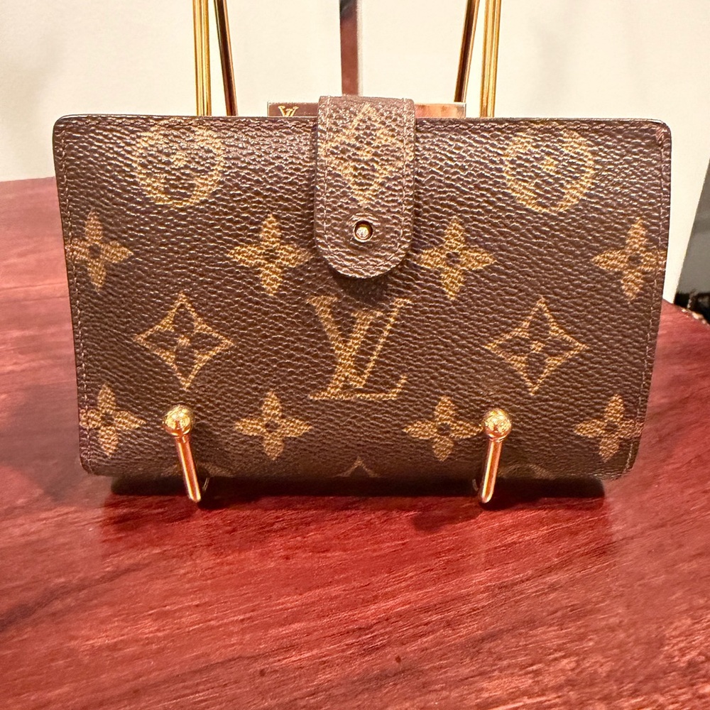 Louis Vuitton Brown Monogram Canvas Wallet